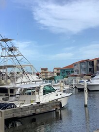 The marina view from our unit
