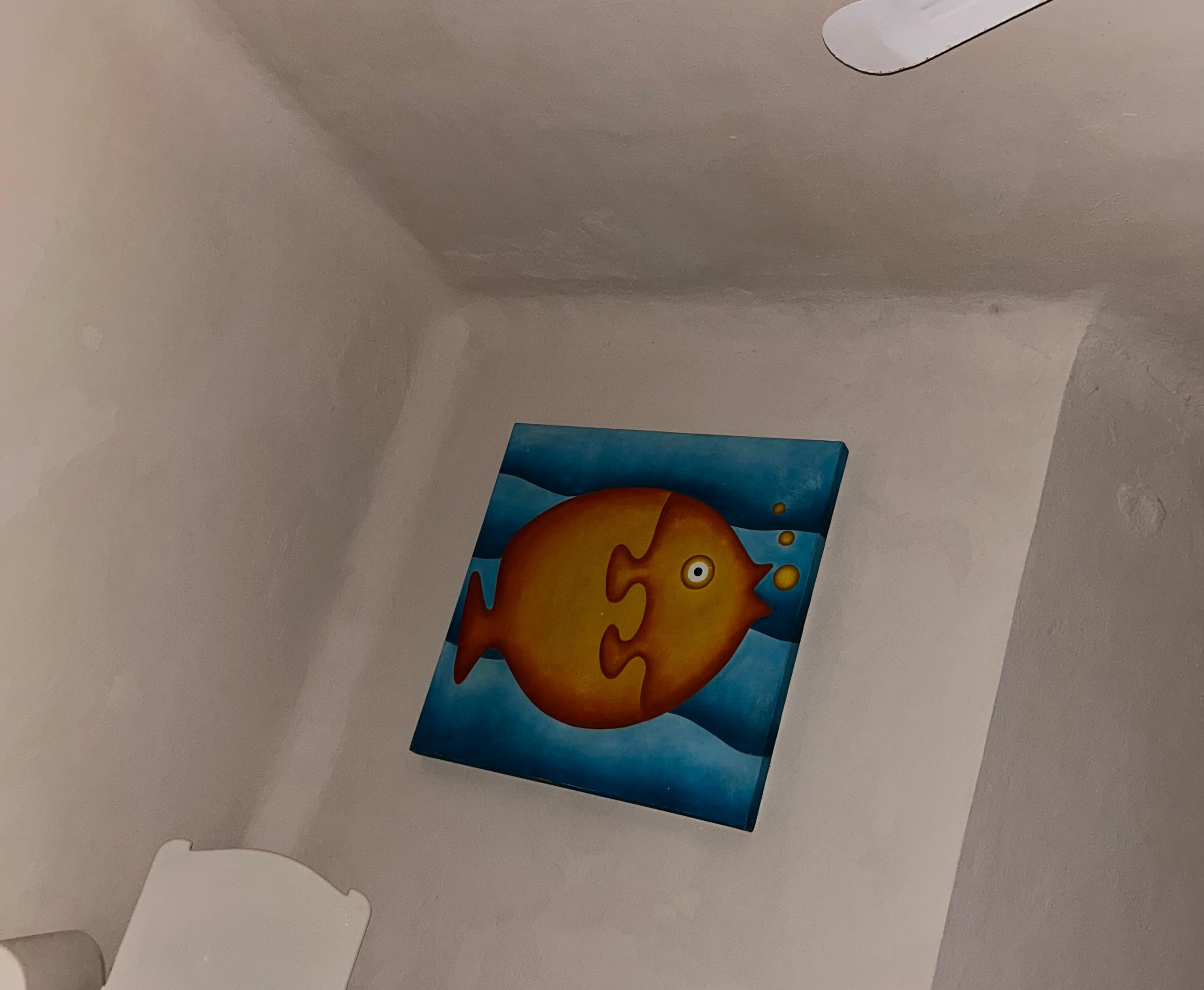 Hotel Art. I liked this fish haha 