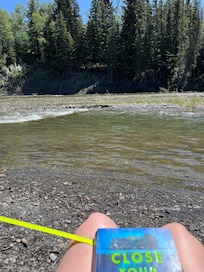 Private access to the river