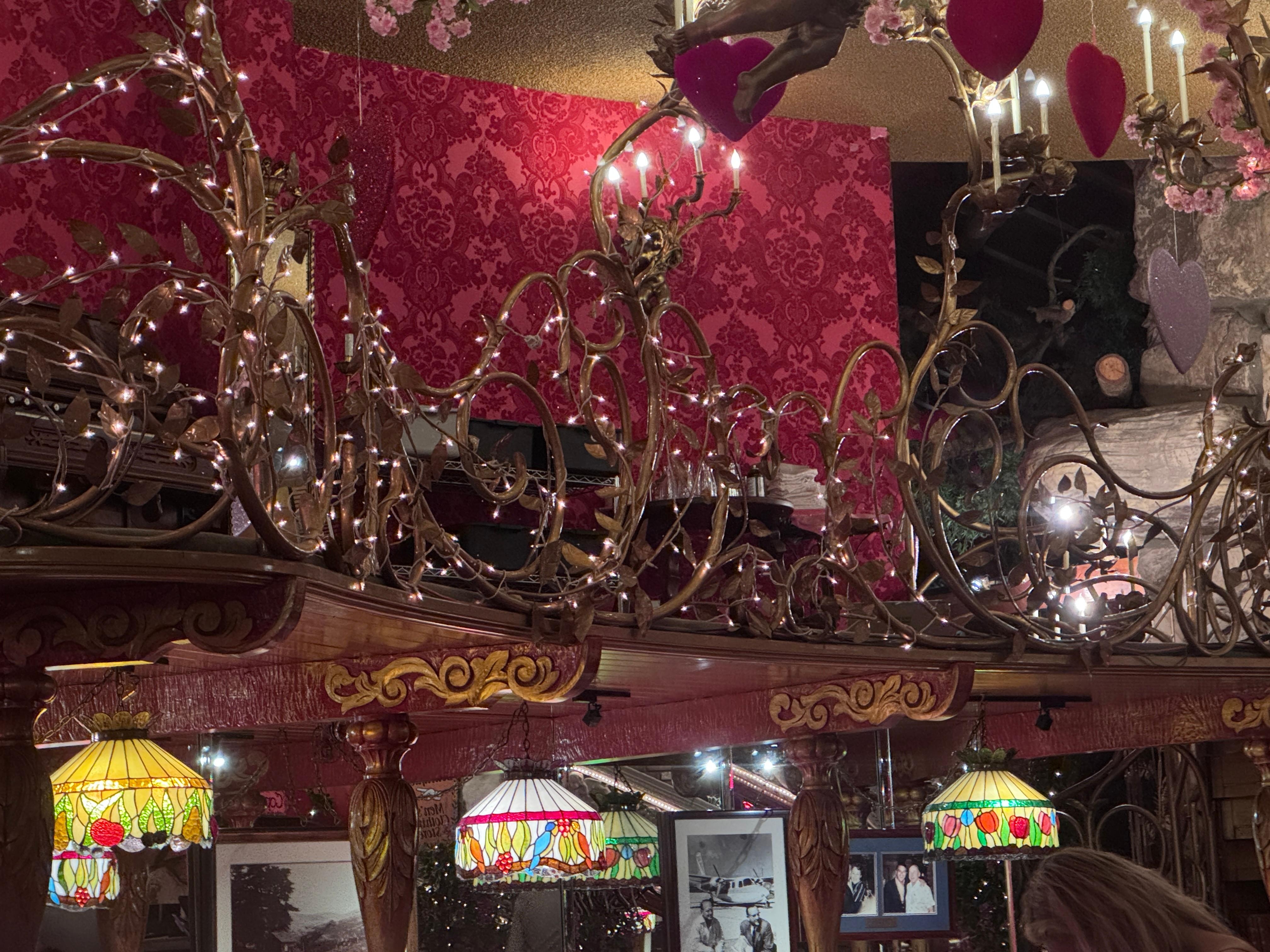 This place looks like it was designed by Liberace on acid! So rad 