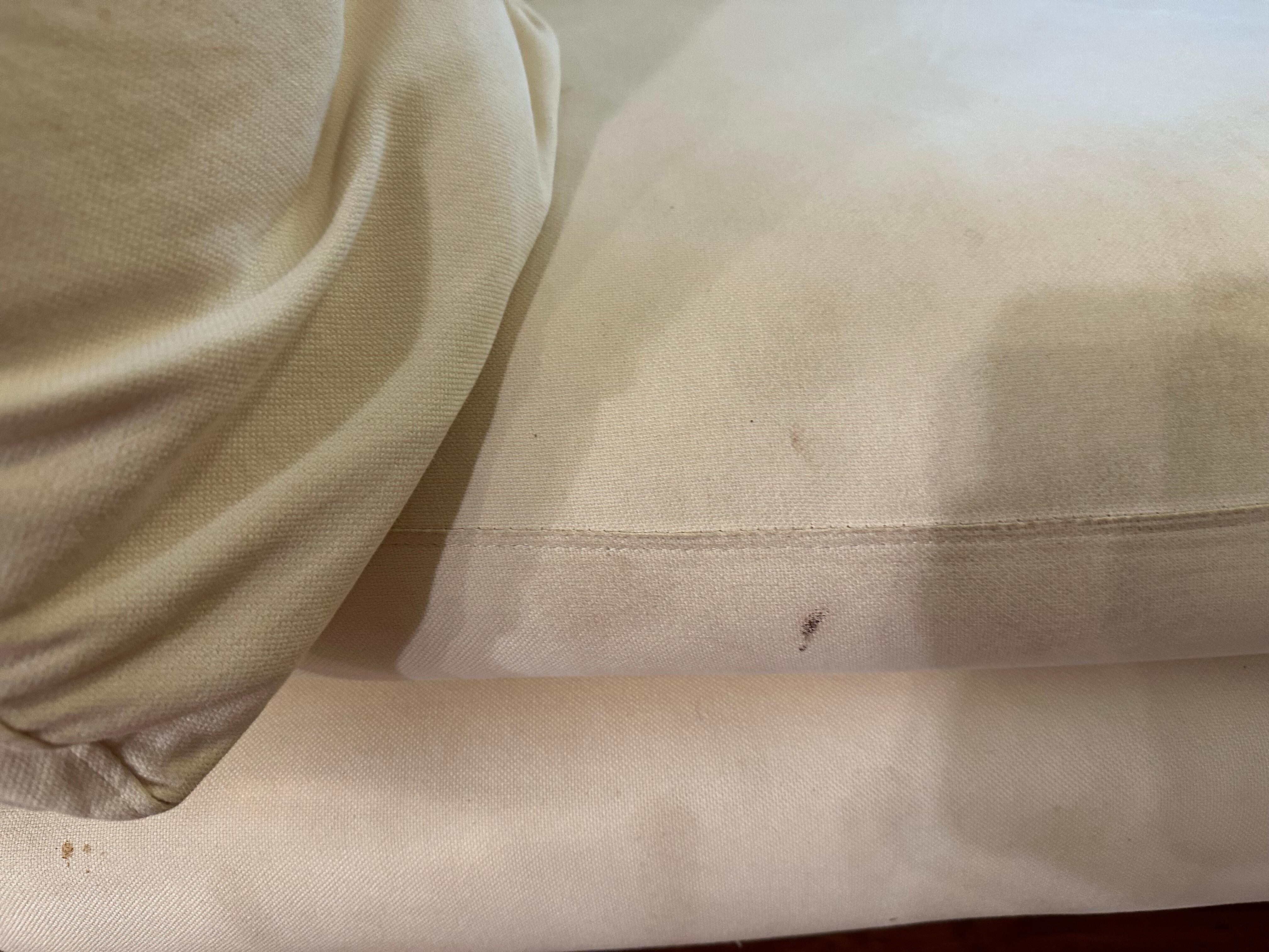 Stained sofa