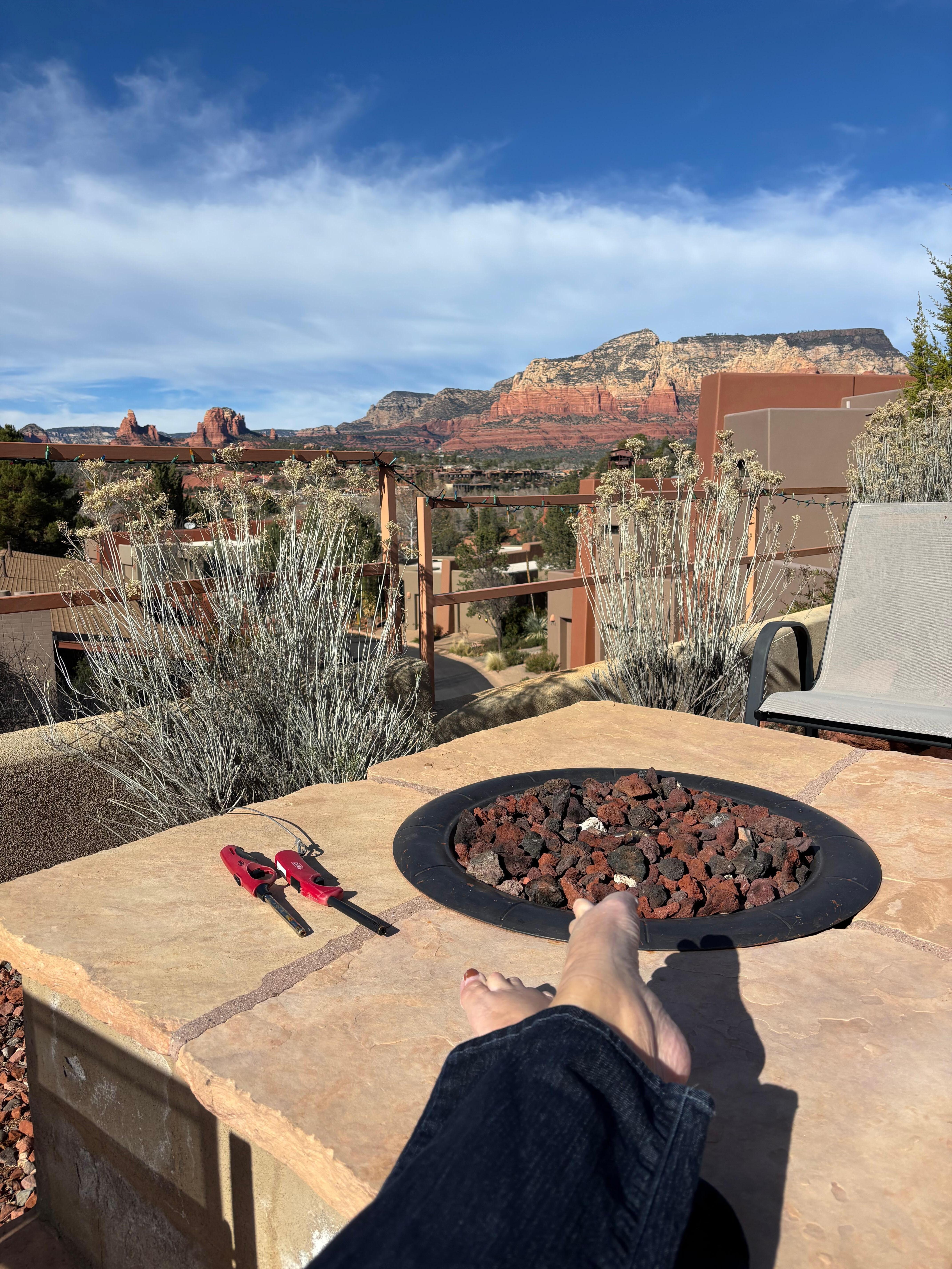 Beautiful Fire Pit enjoyed 