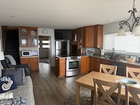 Living room kitchen combo