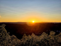 Sunset from the deck