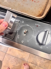 Broken Stove Top