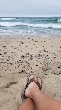Letting the rocks come to me.