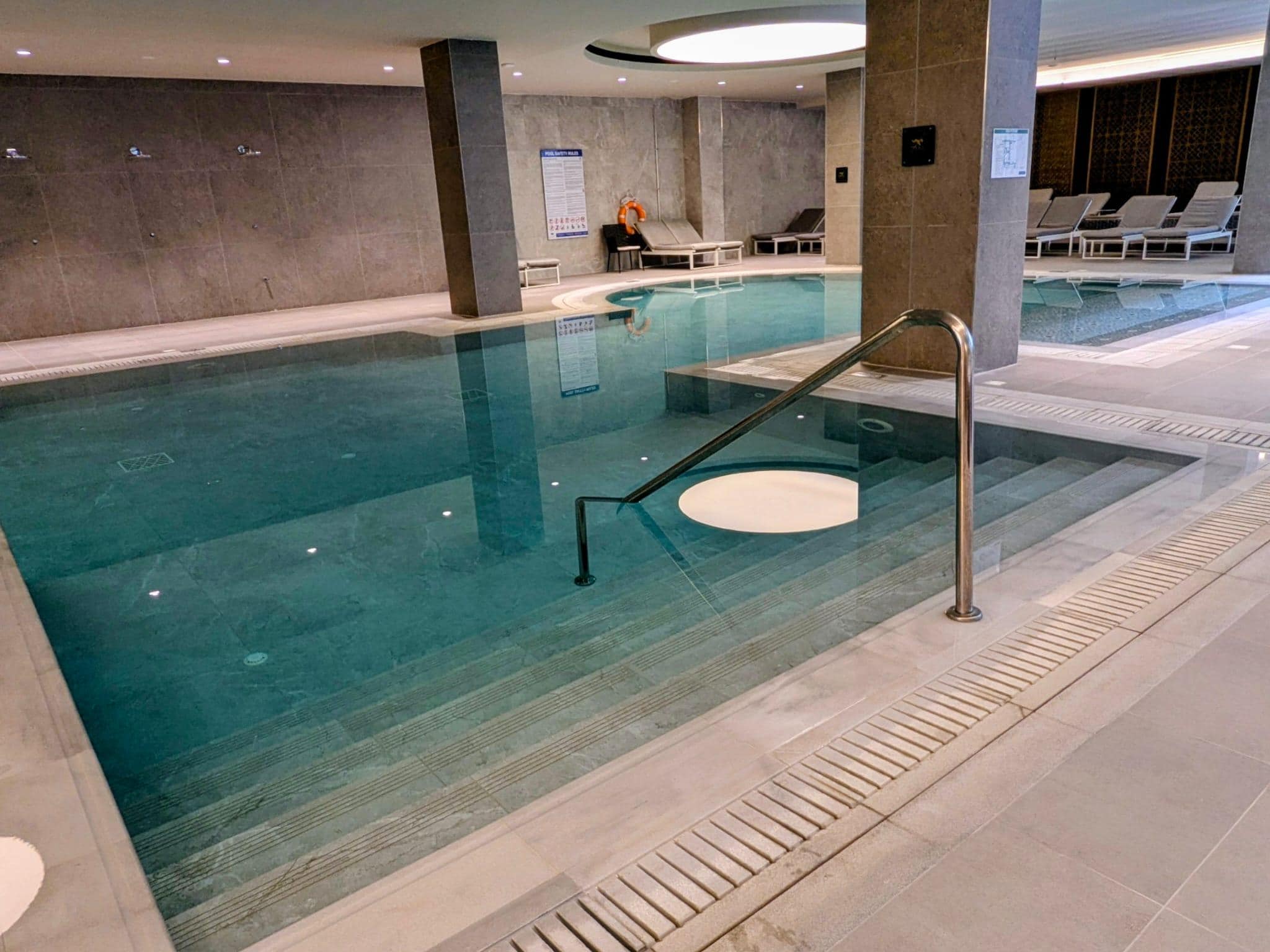 Indoor heated pool
