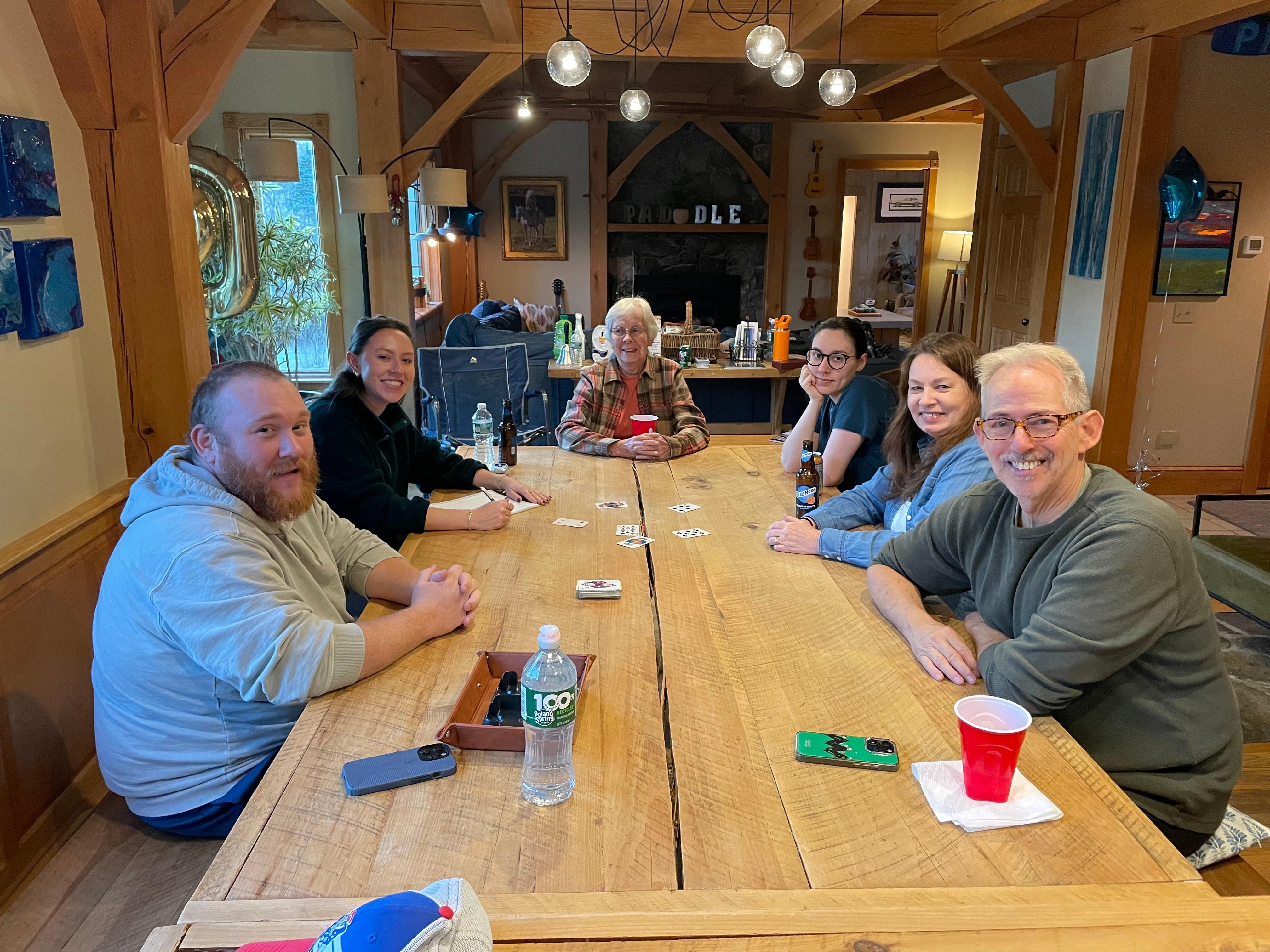 Card games all day long!