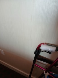 Another place with the paper coming off