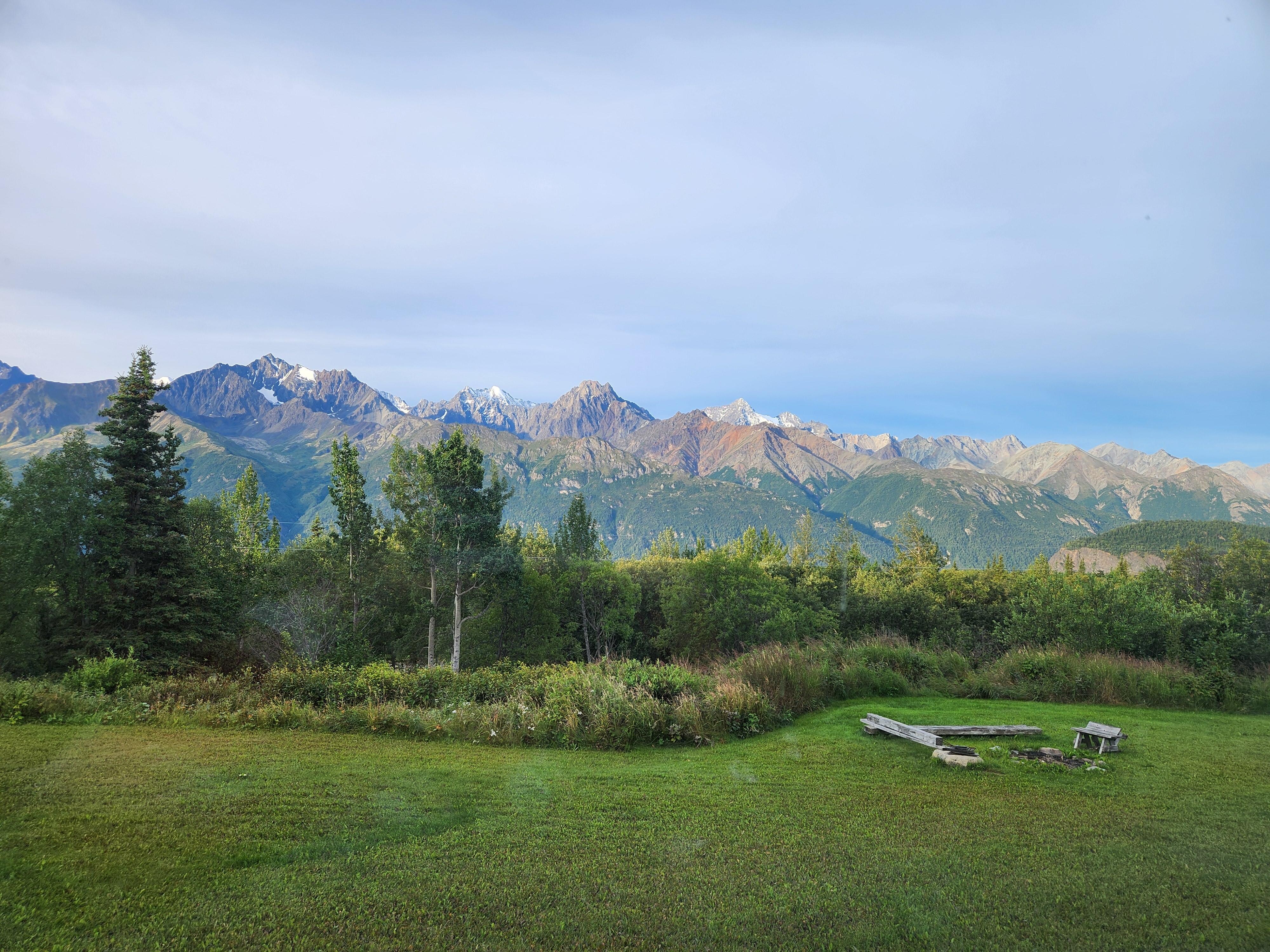 The view from the front room window!