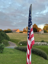 View from the picnic table.