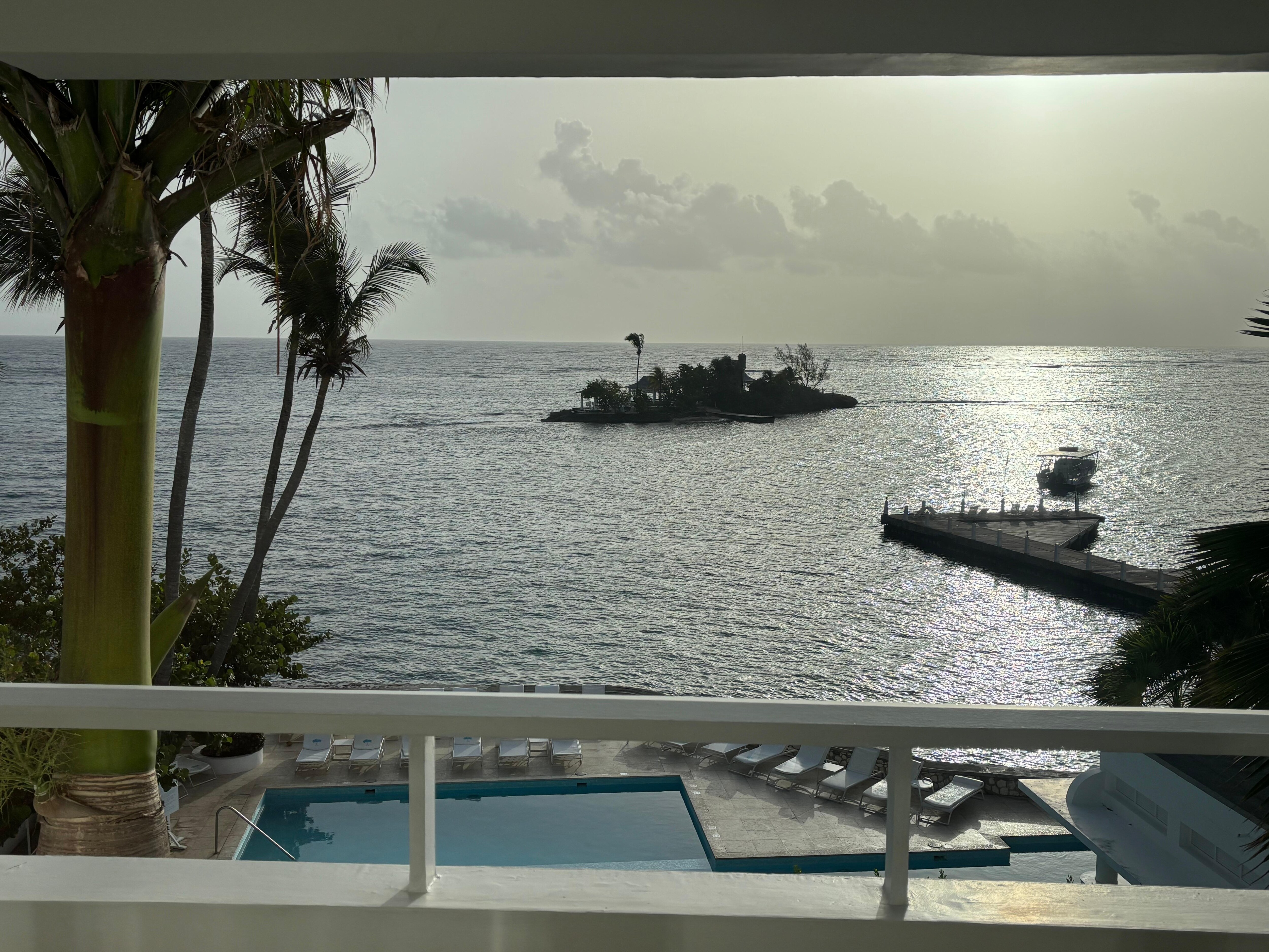View from our room in bldg 4 *get the ocean view 