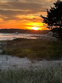 Sunset over Wellfleet Harbor