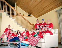 Our annual family St.Nicholas Day weekend .