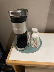 Everything but the coffee!