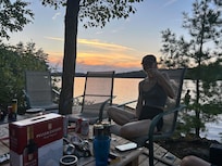 The sunsets are unbelievable.