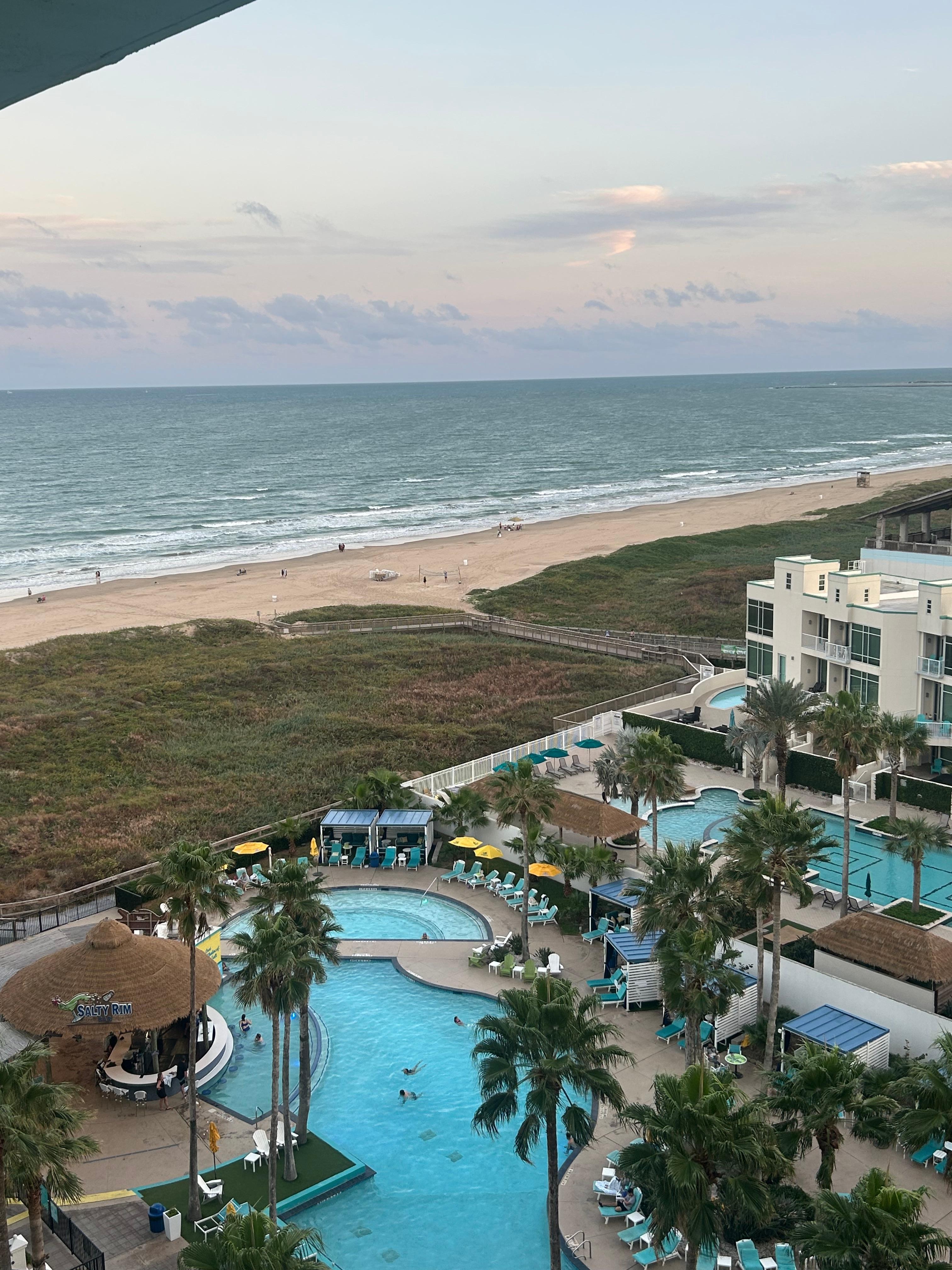 View from 10th floor room balcony