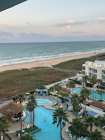 View from 10th floor room balcony