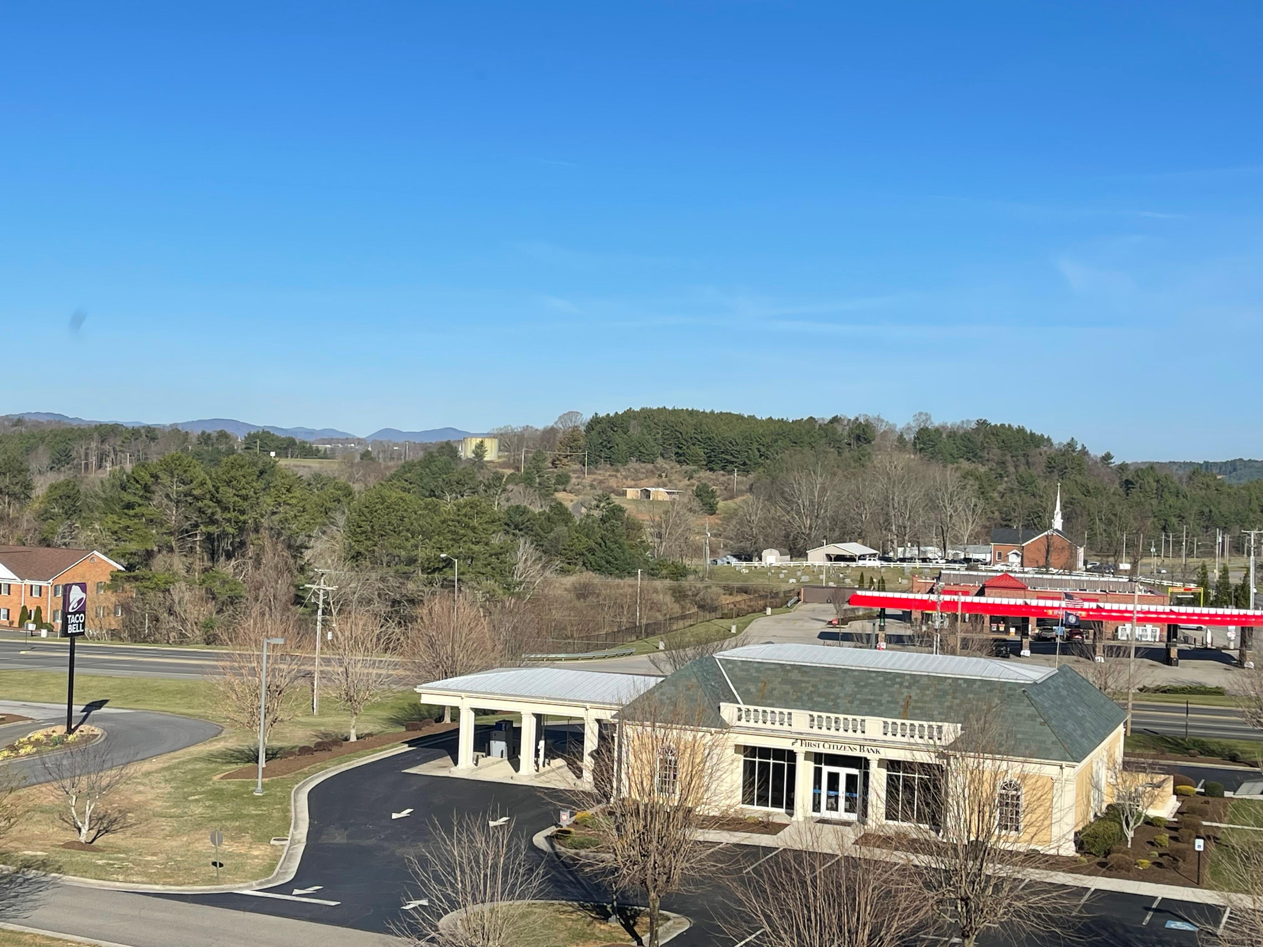 View from our 4th floor room. 