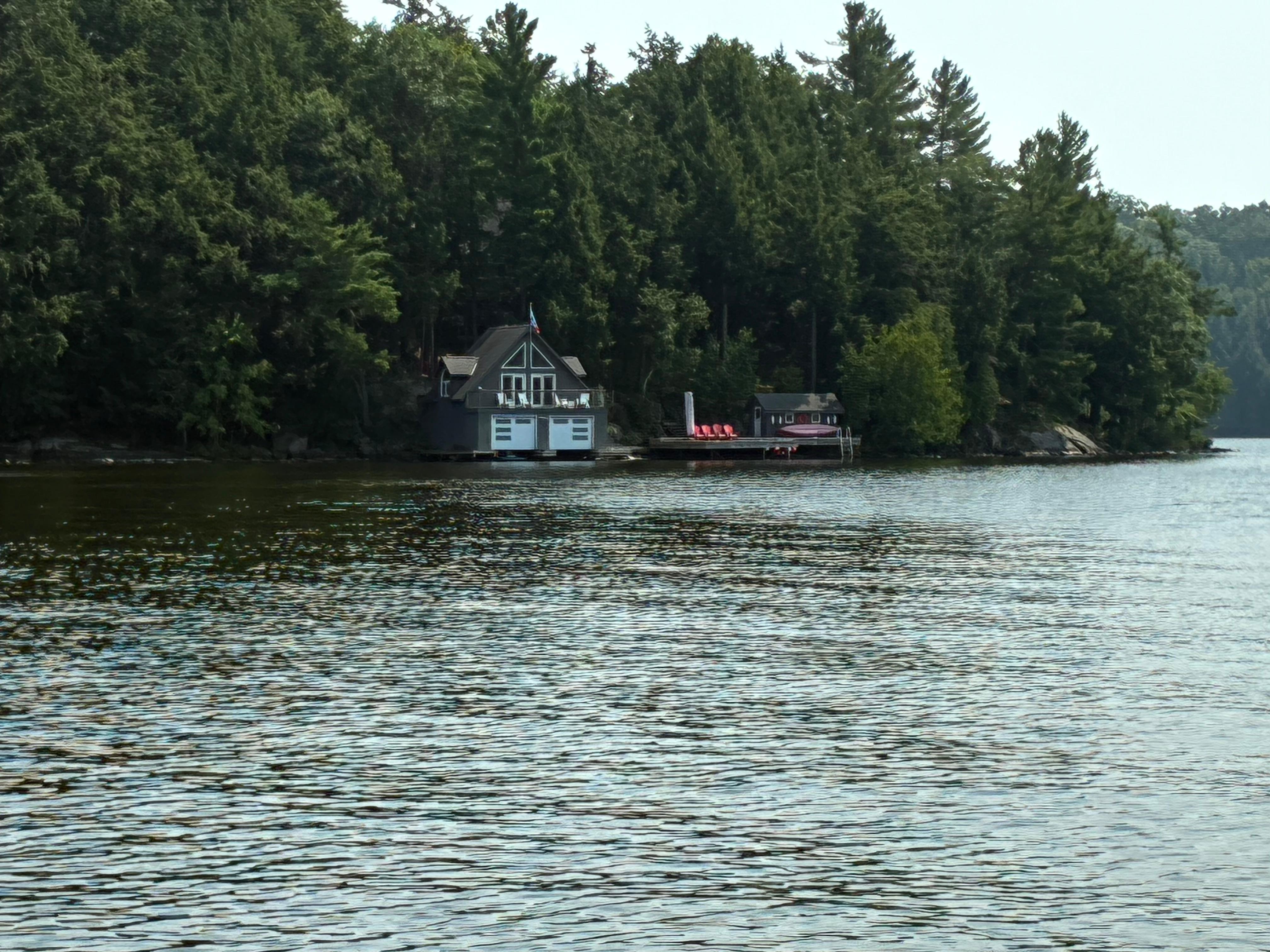Home across from the dock
