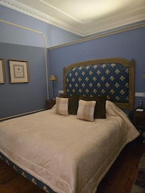 Comfortable and clean bed.