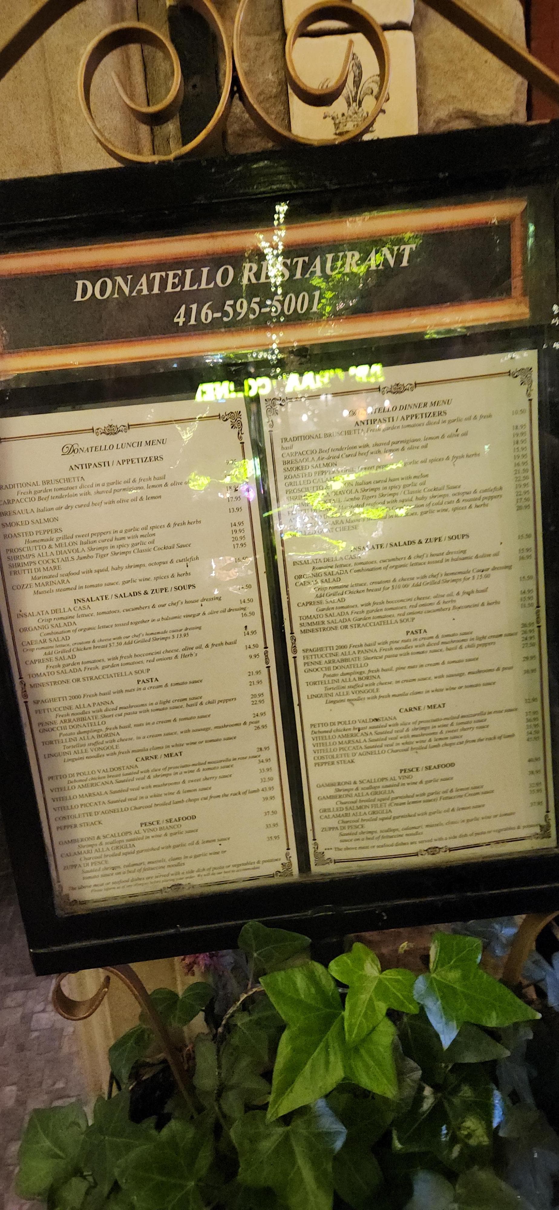 Great Italian restaurant just off Young walkable to Massey Hall