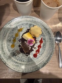 Free Room Service Dessert from hotel staff