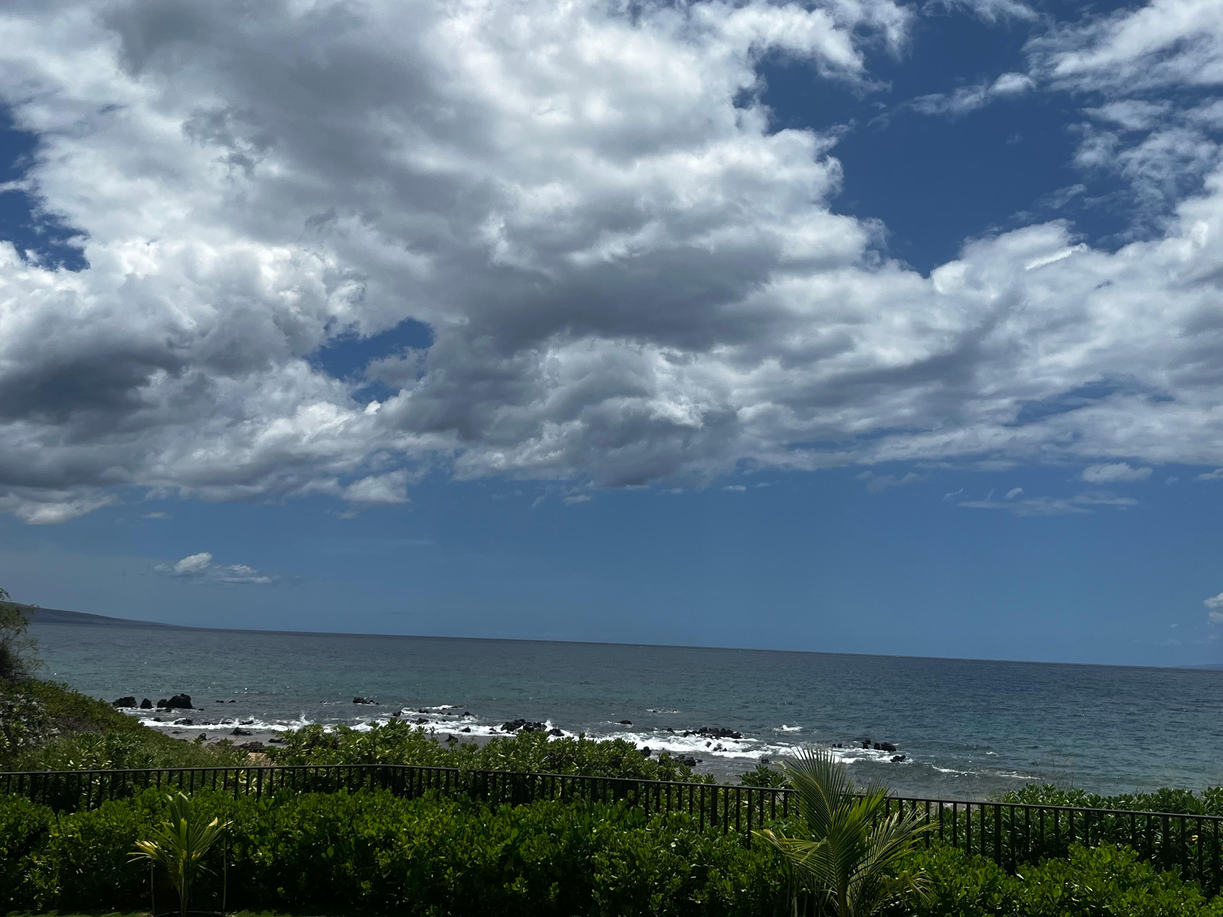 View from pool 