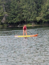 Kids paddle board