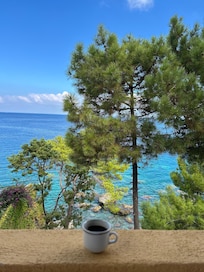 View from upper patio.