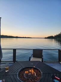 The view from deck