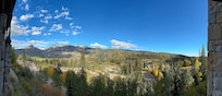 Panorama from the balcony