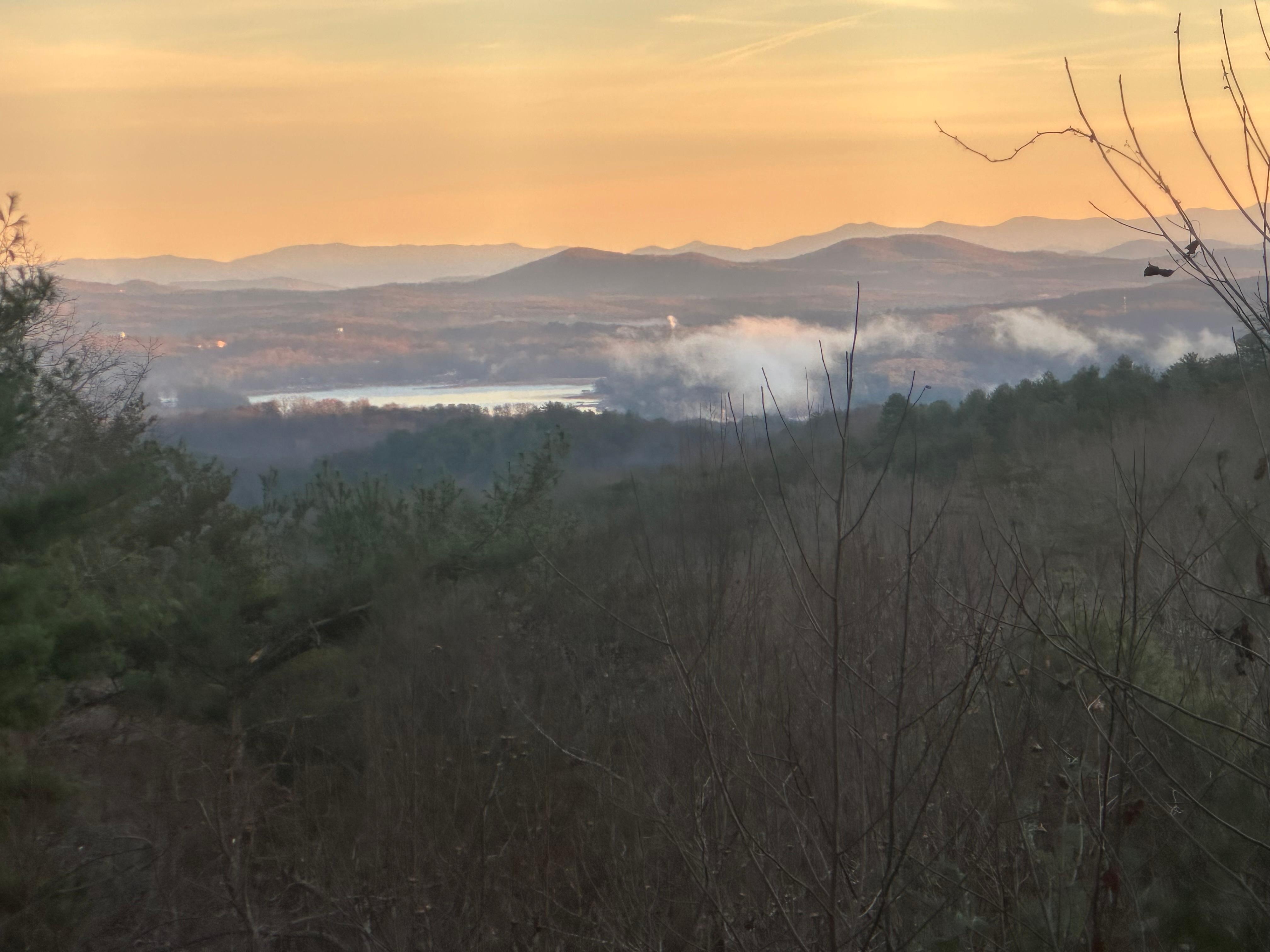 Beautiful sunrise view