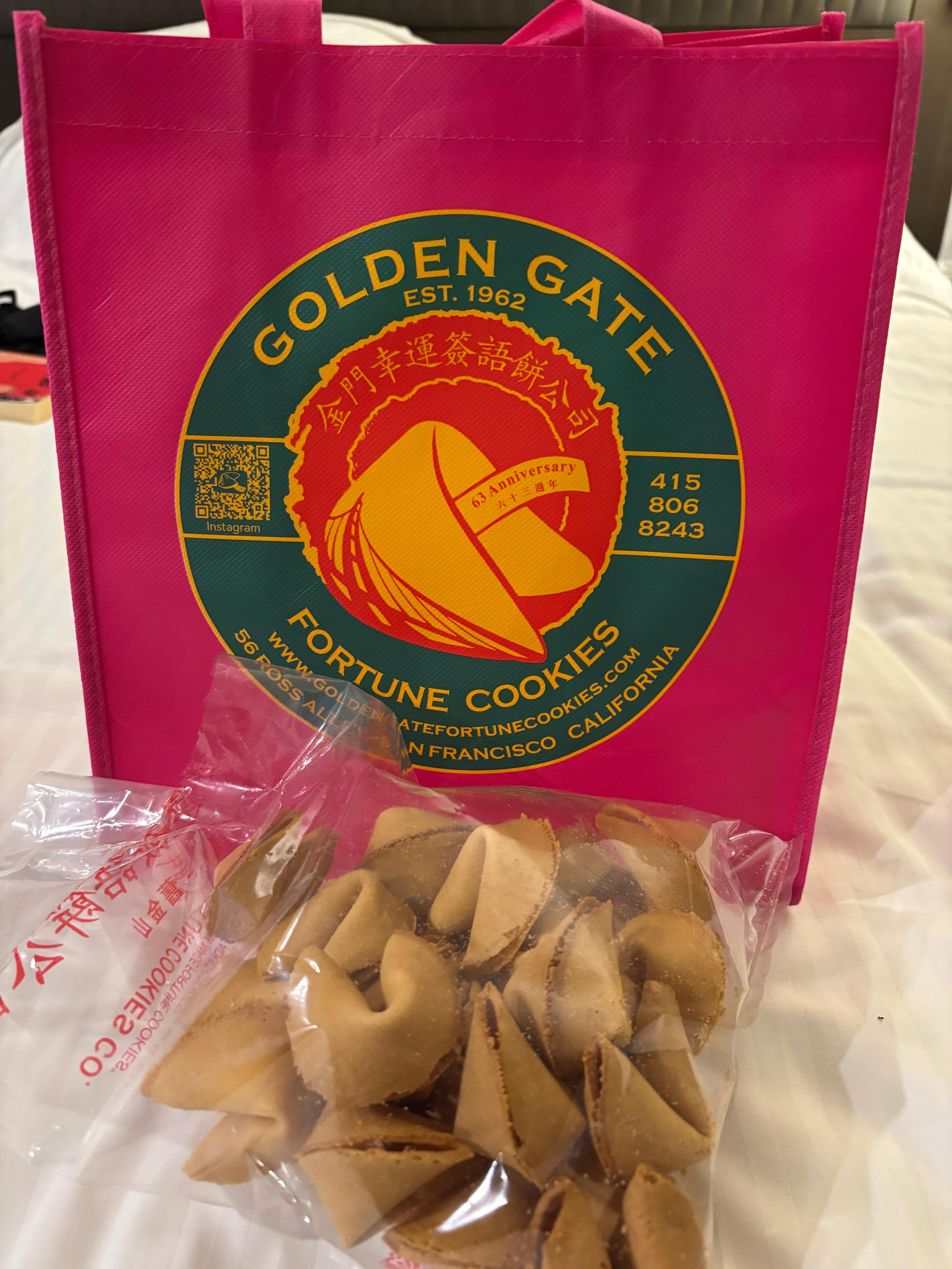 Famous fortune cookie shop in Chinatown