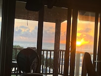 Sunrise from my pillow.