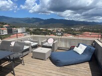 Private rooftop terrace