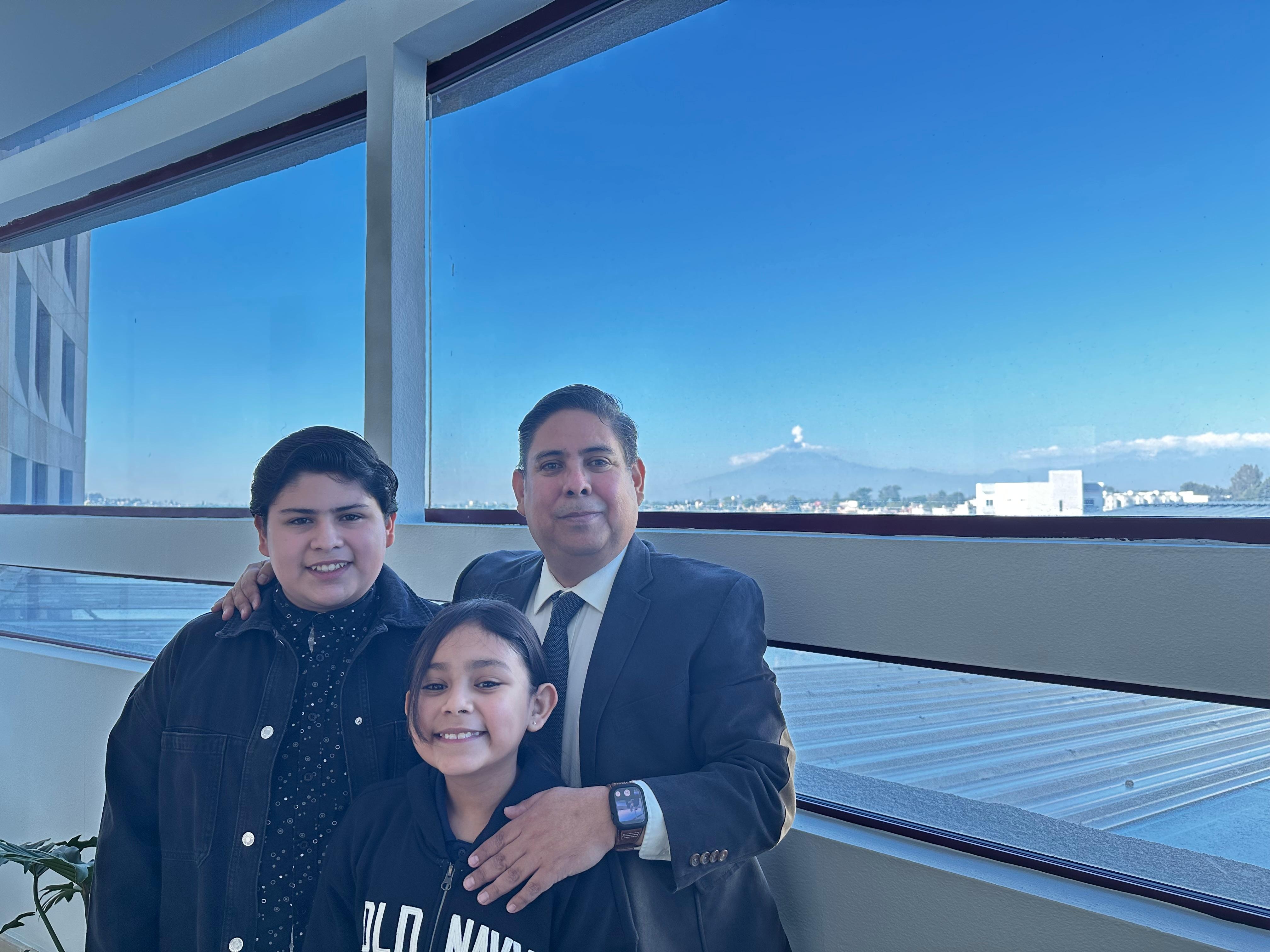 Hotel con vista al volcán Popocatépetl 