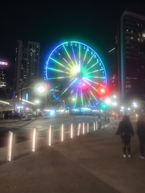Ferris wheel near centennial Park.