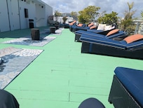 Rooftop of 1 of 3 buildings on sight