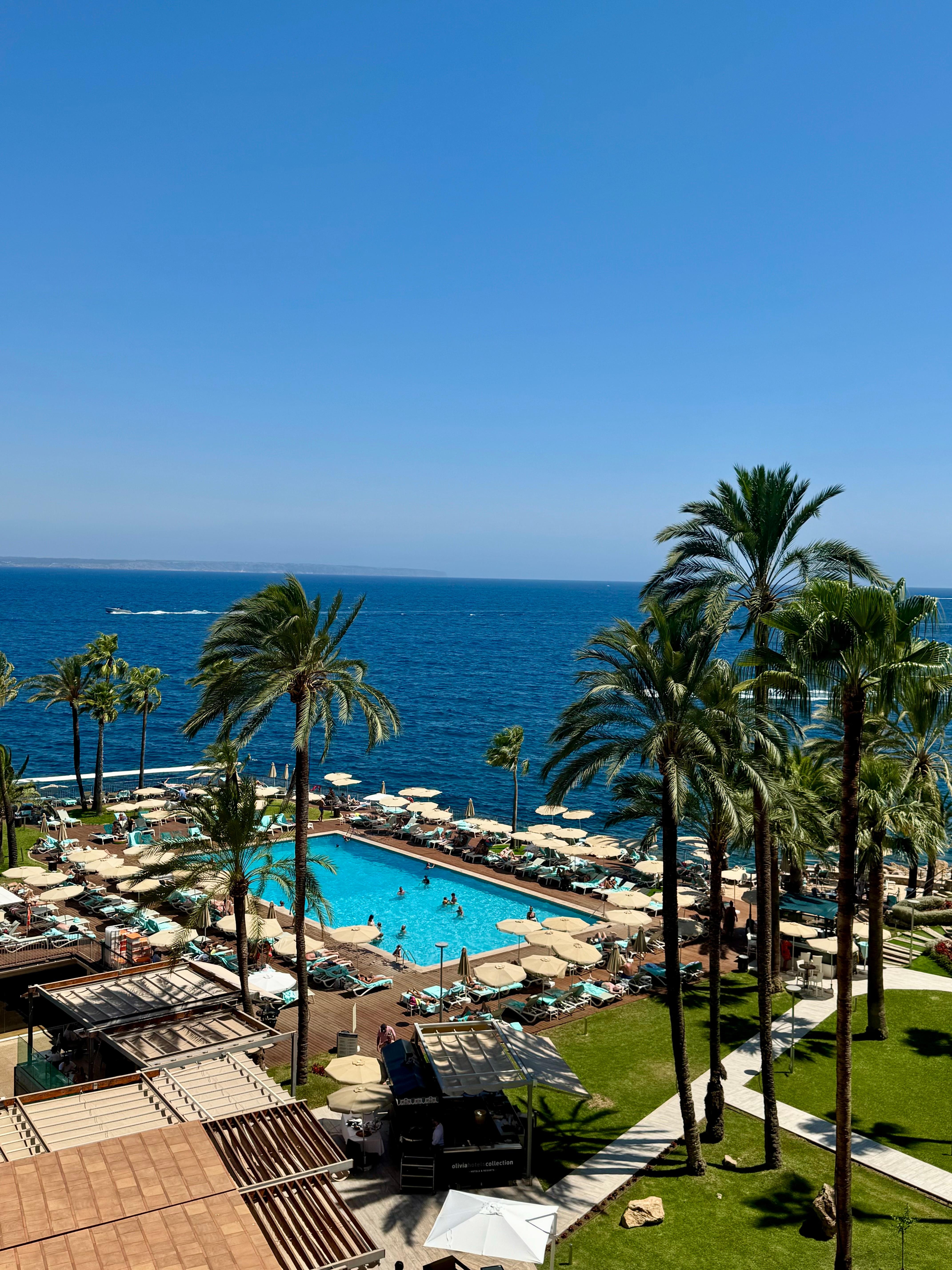 View from the balcony.