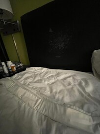 Head board was peeled