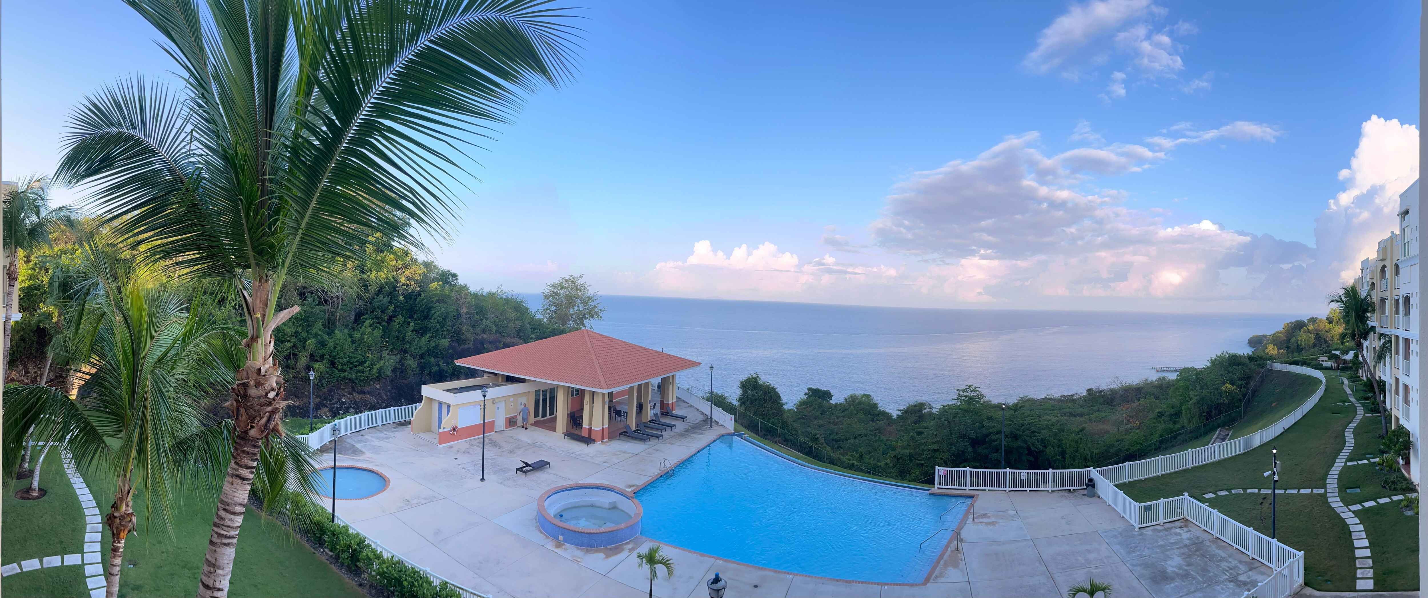 Panoramic from the unit balcony