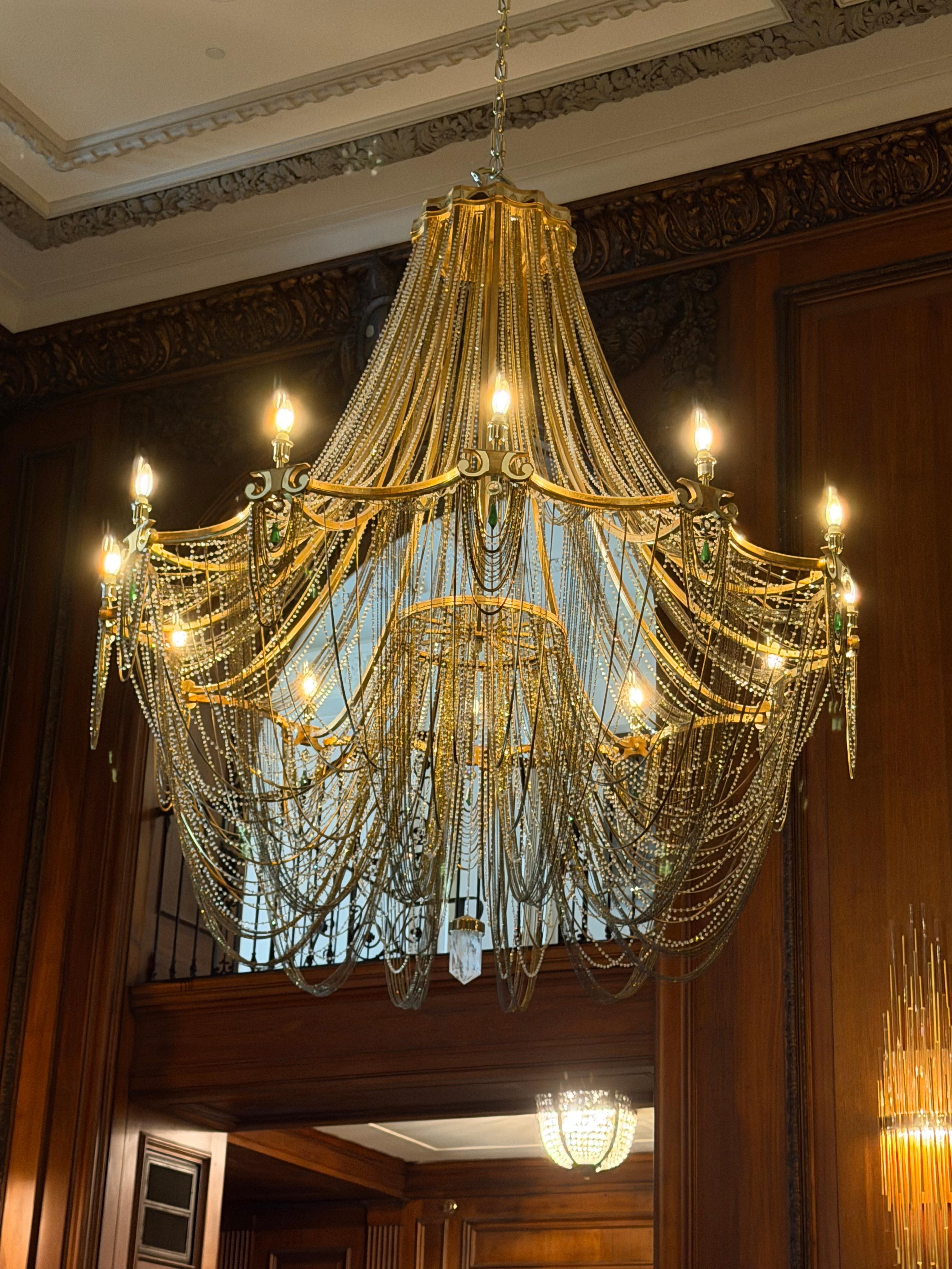 Beautiful chandeliers