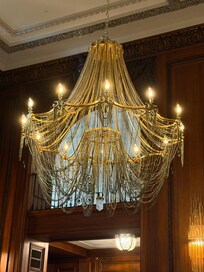 Beautiful chandeliers