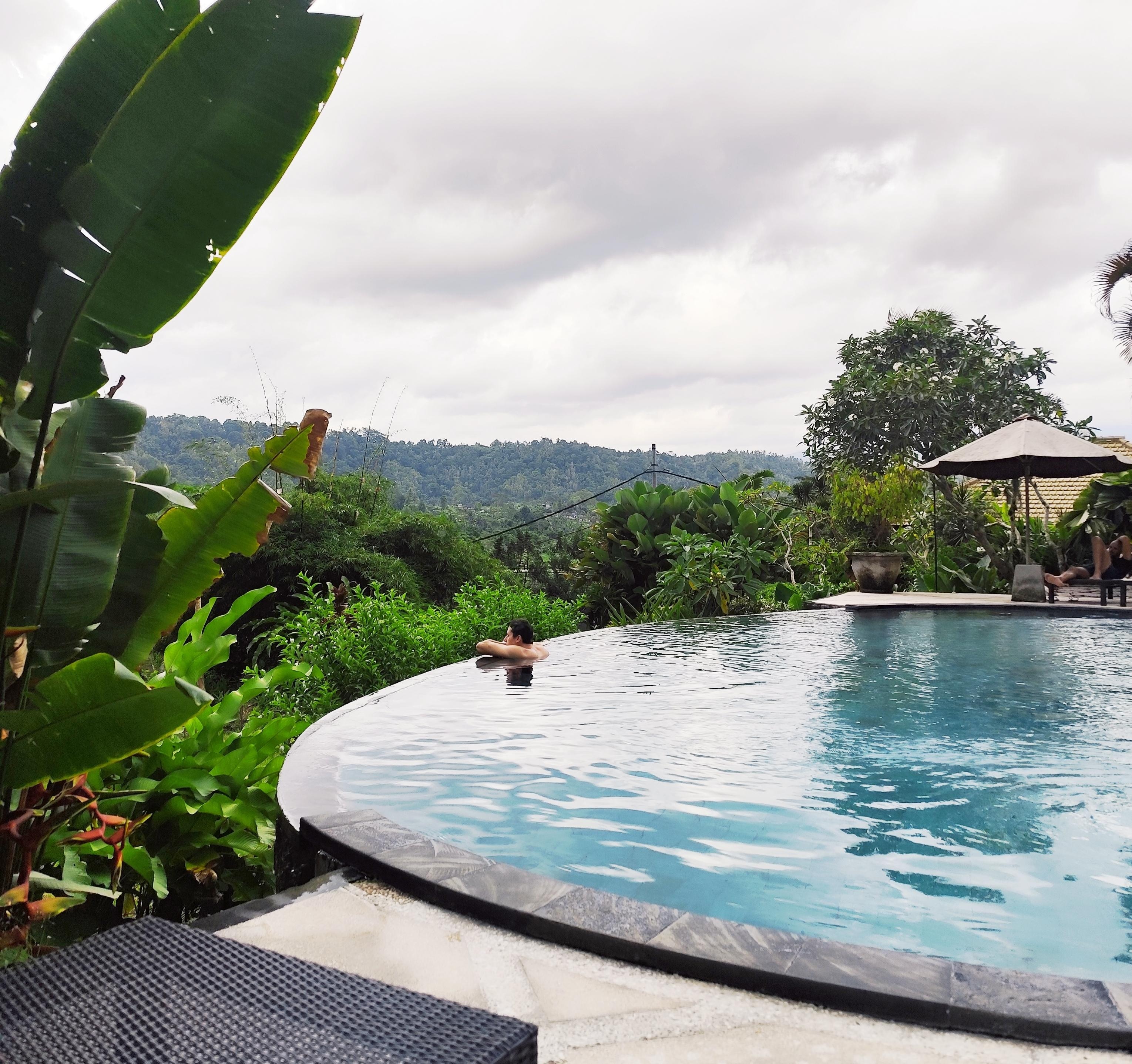 Piscine avec vue panoramique 