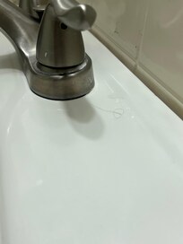 Hair on sink found when we arrived, had to ask to have bathroom cleaned again.