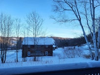 Classic Vermont view from the front porch