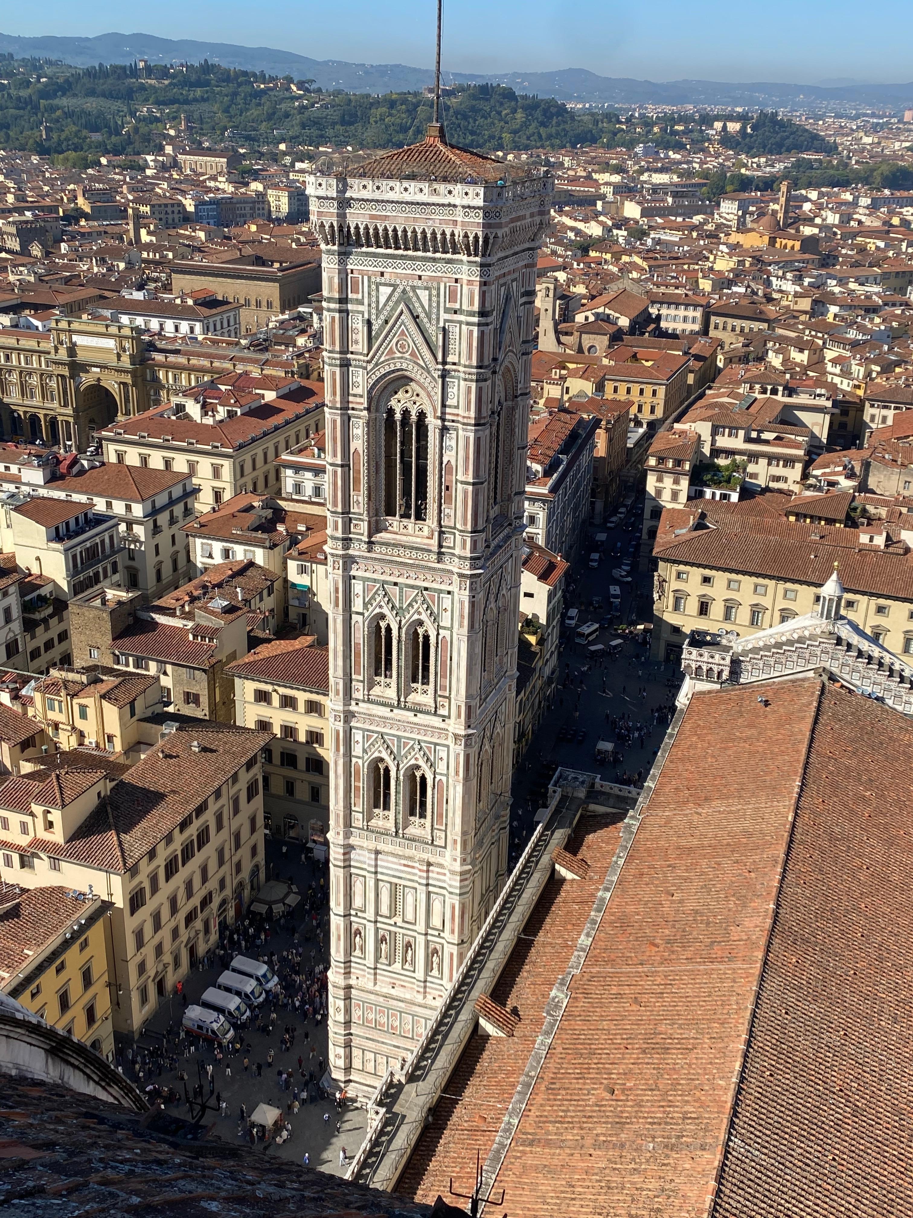 Picture from the top of the Dumo Cathedral 