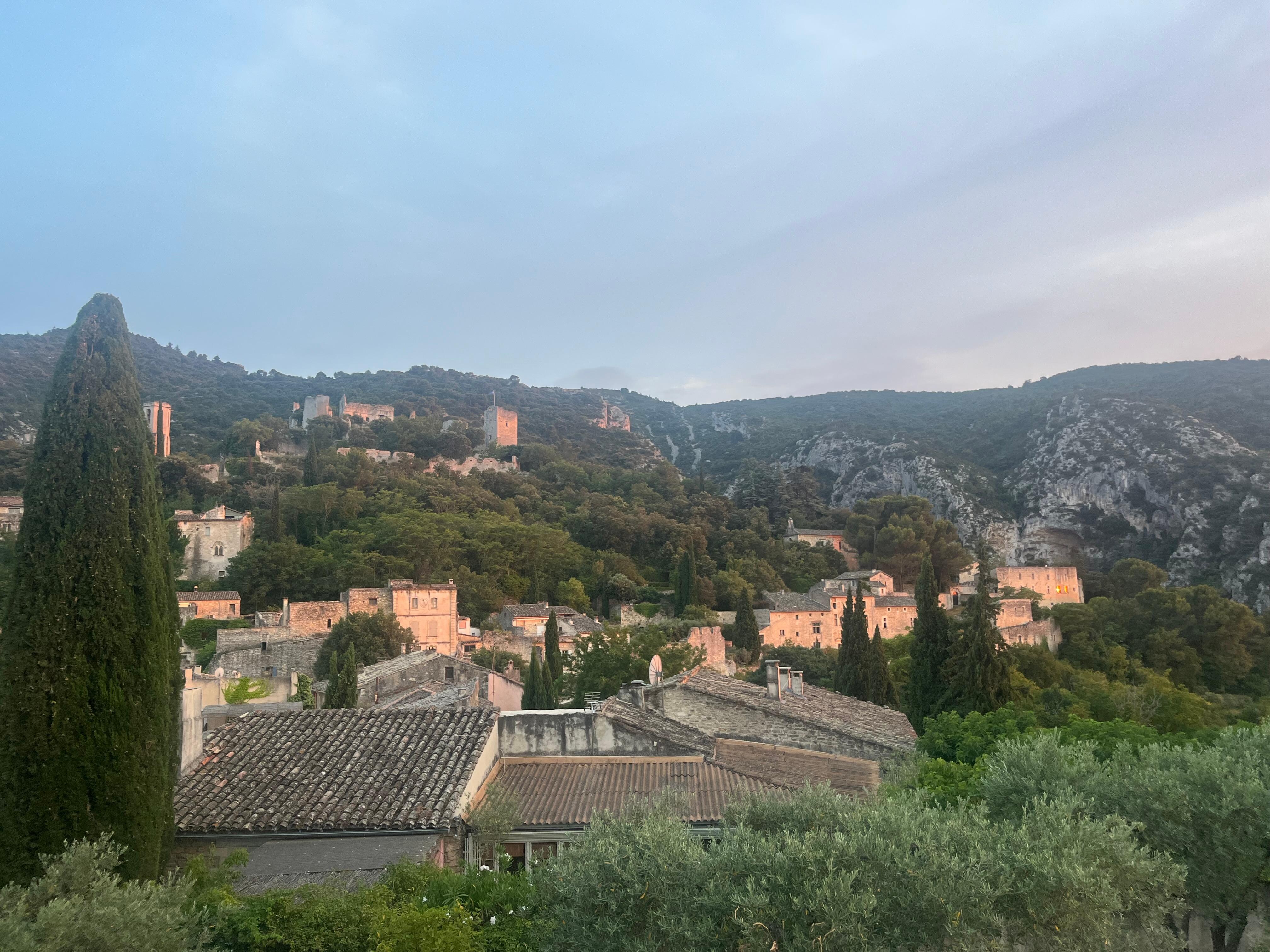 View from the fabulous terrace