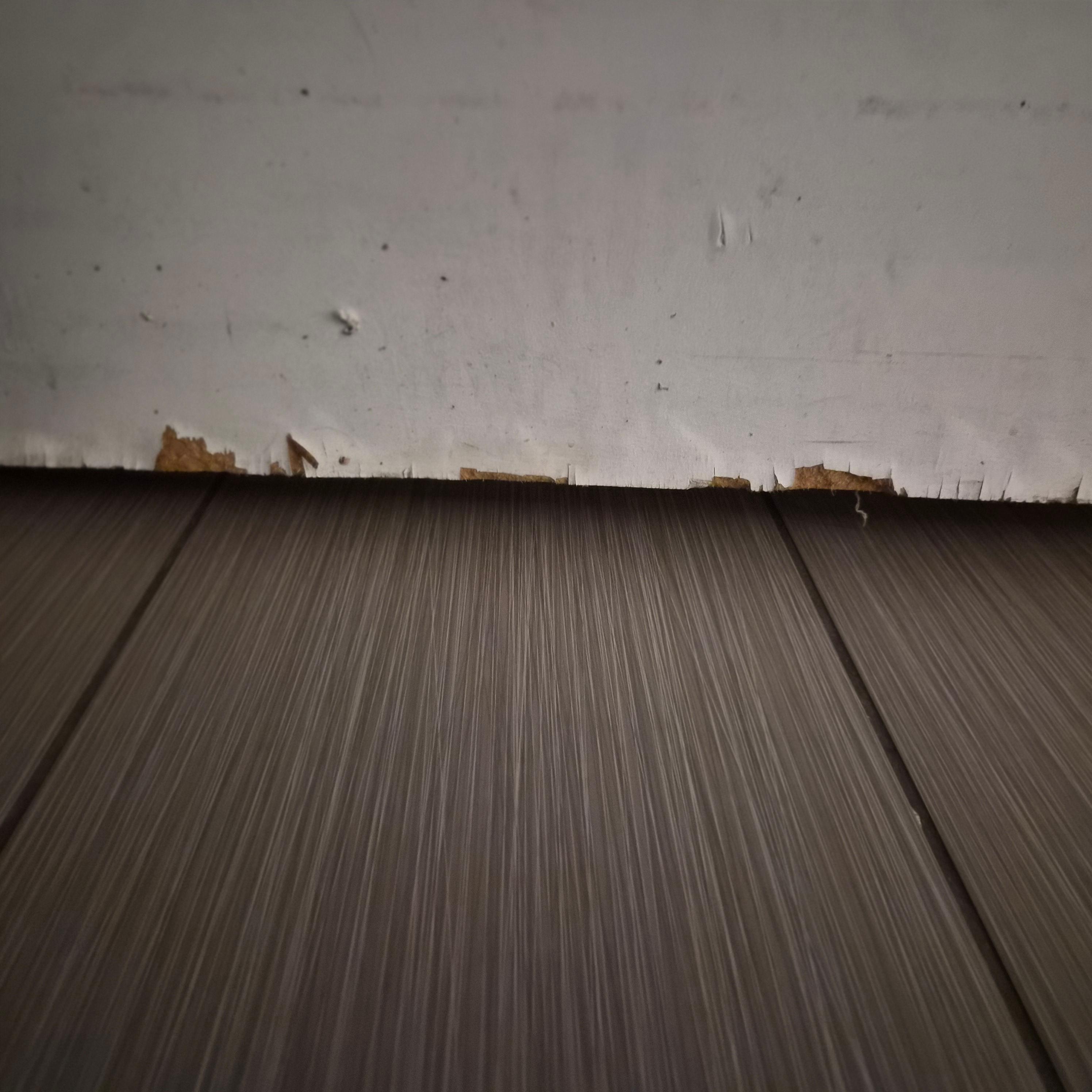 Interior floor wall trim